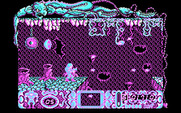 Mutan Zone for IBM PC/Compatibles - A giant chasm ahead...