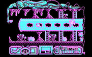 Mutan Zone for IBM PC/Compatibles - Flying through a pipe.