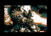 Mutan Zone for Amstrad CPC - Loading screen.