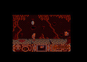 Mutan Zone for Amstrad CPC - Starting the side view part of level 1.
