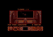 Mutan Zone for Amstrad CPC - Game start.