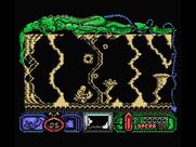 Mutan Zone for MSX - You'll need to fly through this section...