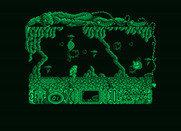 Mutan Zone for Amstrad PCW - Level 1 side scrolling sequence starts here...