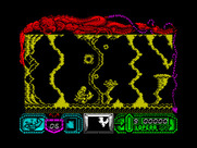Mutan Zone for ZX Spectrum - You'll need to fly through this part of the game...