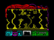 Mutan Zone for ZX Spectrum - Shooting things...