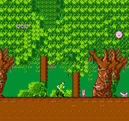 Silent Assault NES / Famicom Screenshot: Game demo.