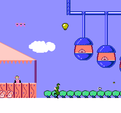 Silent Assault NES / Famicom Screenshot: Game demo.