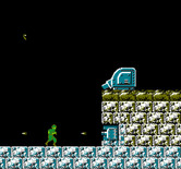 Silent Assault for NES / Famicom - End of the first level.