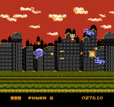 Metal Fighter for NES / Famicom - Blasting opponents...