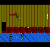 Raid 2020 for NES / Famicom - Bad guys like to hide out in this warehouse!