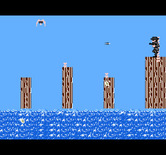 Raid 2020 for NES / Famicom - Jump from pier to pier here...