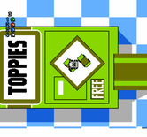 Micro Machines for NES / Famicom - Driving over some breakfast cereal...