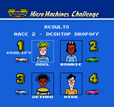Micro Machines for NES / Famicom - I qualified in the last race!