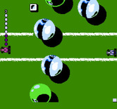 Micro Machines for NES / Famicom - Don't crash into the pool balls!