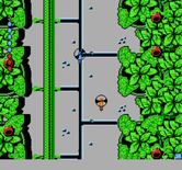 Micro Machines for NES / Famicom - Two players racing helicopters...