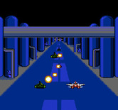 F-15 City War for NES / Famicom - Don't crash into those beams that pass by overhead...