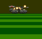 F-15 City War for NES / Famicom - You'll need to be quick to dodge enemy fire here!