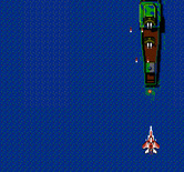 F-15 City War for NES / Famicom - Attacking a boat...