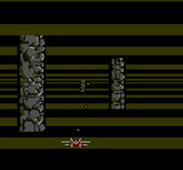 F-15 City War for NES / Famicom - Don't crash into those poles here...