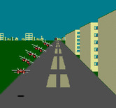F-15 City War for NES / Famicom - An enemy plane formation appears!