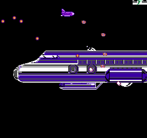 Double Strike NES / Famicom Screenshot: Another large plane at the end of the level...