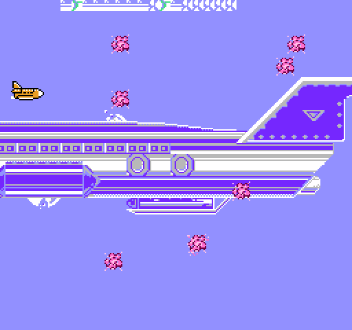 Double Strike NES / Famicom Screenshot: This enemy has been destroyed!