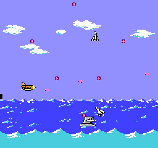 Double Strike NES / Famicom Screenshot: Missiles and more appear now!