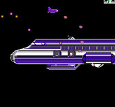 Double Strike for NES / Famicom - Another large plane at the end of the level...
