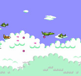 Double Strike for NES / Famicom - Those large planes are tougher to destroy...