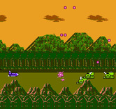 Double Strike for NES / Famicom - A variety of land based opponents appear here...