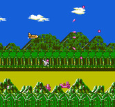 Double Strike for NES / Famicom - Enemies are quick on this level!