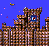 Double Strike for NES / Famicom - A similar castle appears at the end of this level...
