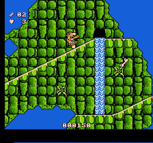 Big Nose Freaks Out NES / Famicom Screenshot: Game demo.