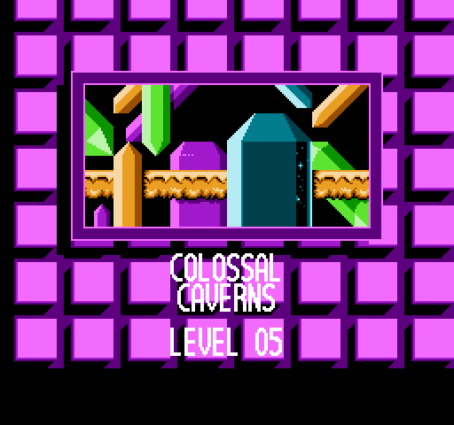 Big Nose Freaks Out NES / Famicom Screenshot: Next up is the Colossal Caverns.