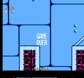 Big Nose Freaks Out for NES / Famicom - Game over.