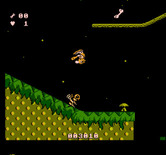 Big Nose Freaks Out for NES / Famicom - Leaping over an enemy...