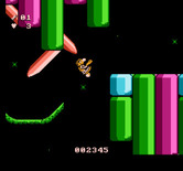 Big Nose Freaks Out for NES / Famicom - Get some speed on the ramp to jump to the next platform!