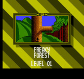 Big Nose Freaks Out for NES / Famicom - Entering level 1, the Freaky Forest!