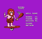 Big Nose Freaks Out for NES / Famicom - Extra life earned!
