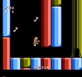 Big Nose Freaks Out for NES / Famicom - Collect bones while falling...if you can!