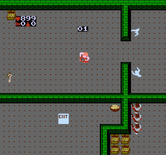 Gauntlet for NES / Famicom - Game start.