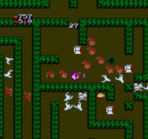 Gauntlet for NES / Famicom - A tough area to make it through!