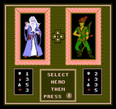 Gauntlet for NES / Famicom - One or two players can play at the same time.