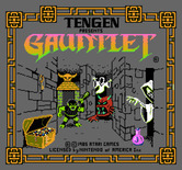 Gauntlet for NES / Famicom - Title screen.