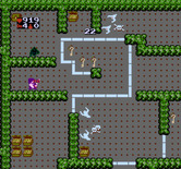 Gauntlet for NES / Famicom - Lots of keys and doors...