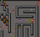 Gauntlet for NES / Famicom - Mazes become progressively more difficult...