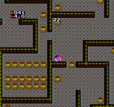 Gauntlet for NES / Famicom - A treasure room...grab as much treasure as you can!