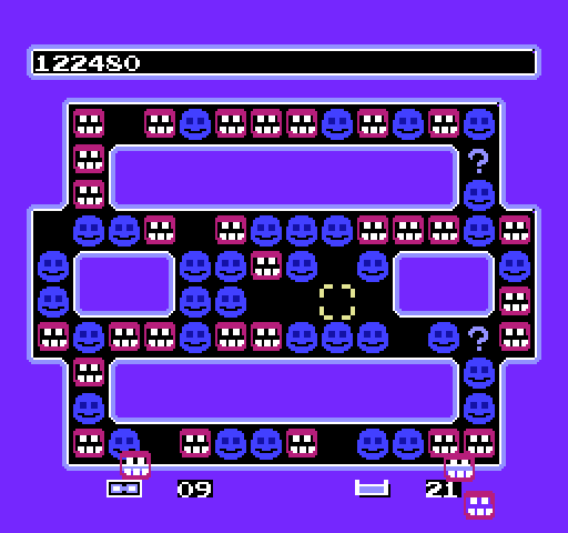 Krazy Kreatures NES / Famicom Screenshot: Not much space to work with here...