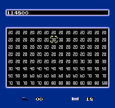 Krazy Kreatures for NES / Famicom - A perfect round! Every space was empty when time ran out...