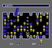Krazy Kreatures for NES / Famicom - Match up the monsters and skulls!